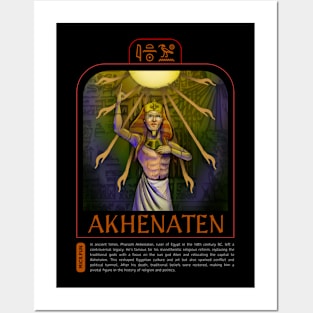 Akhenaten (Front) Posters and Art